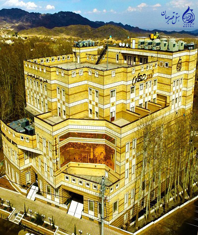 نمای بیرون هتل قصرجهان